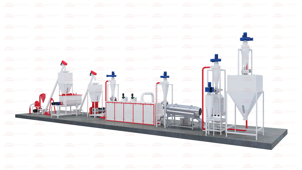 Dog Food Pellet Processing Line